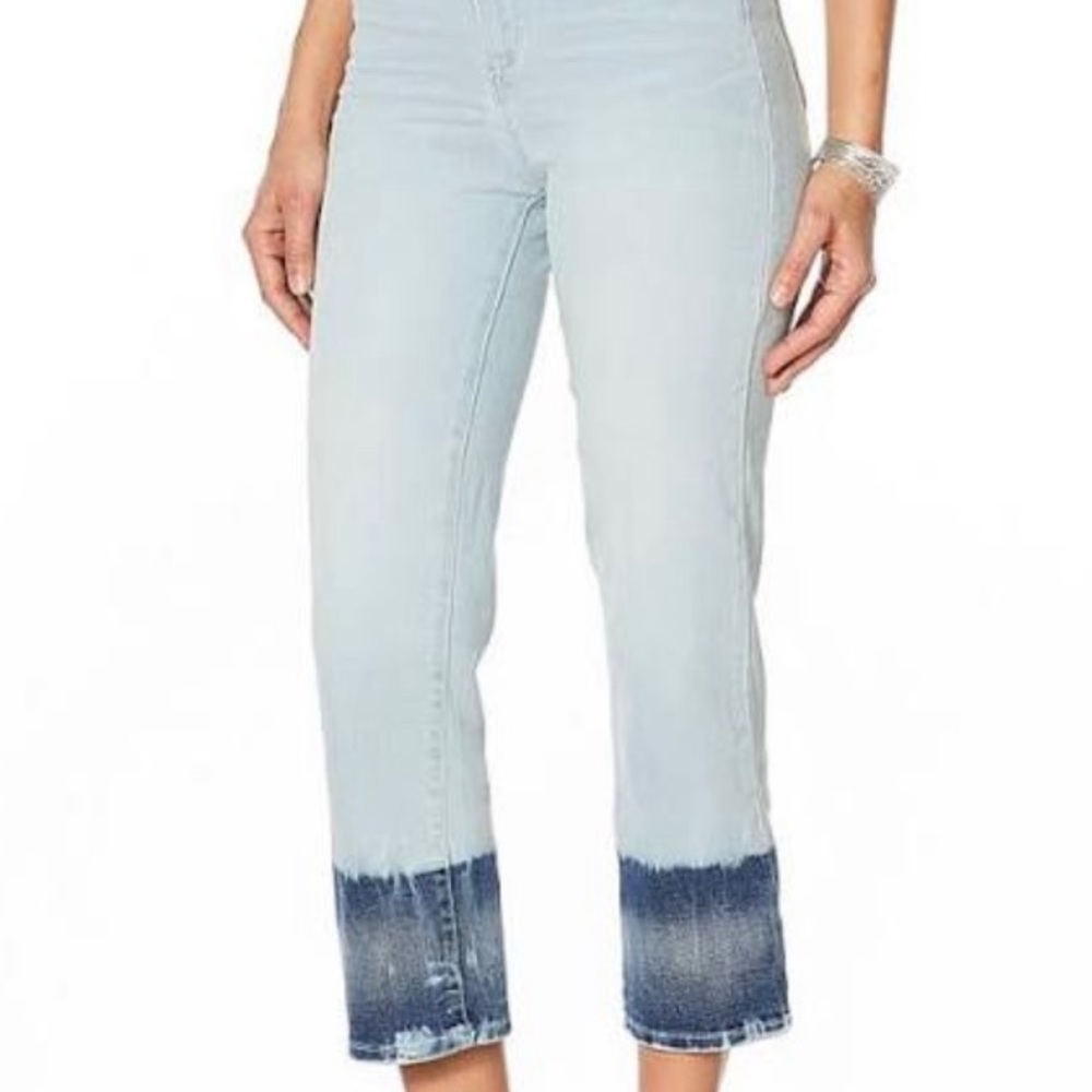 Skinnygirl Highrise Straight Crop